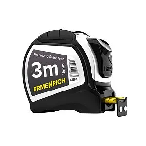 a fényképen:  Ermenrich Reel KD30 mérőszalag