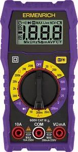 a képen:  Ermenrich Zing TC07 digitális multiméter