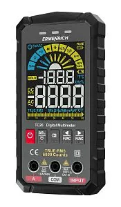 a fényképen:  Ermenrich Zing TC26 digitális multiméter