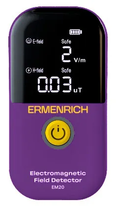 a fényképen:  Ermenrich EM20 elektromágneses mező-érzékelő, kép 1