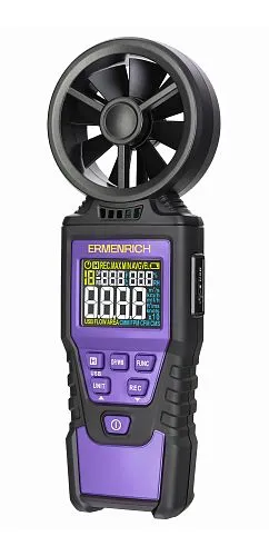 a fotón:  Ermenrich Seek DN30 digitális anemométer, kép 1