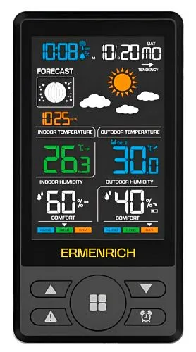 a fotón:  Ermenrich Report WR50 időjárás-állomás, kép 1