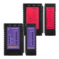 a képen:  Ermenrich NetGeeks NP10 kábel és PoE tesztelő