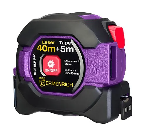 a képen:  Ermenrich Reel SLR540 Lézeres mérőszalag