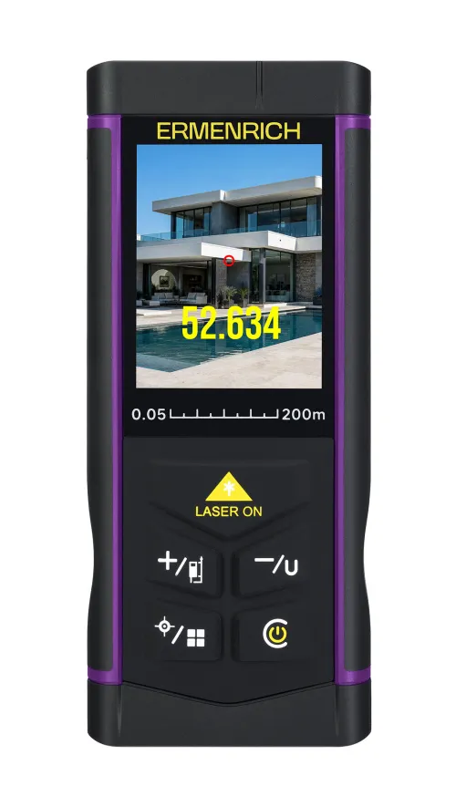 a fotón:  Ermenrich PRO LR200 lézeres mérő, kamerával, kép 4