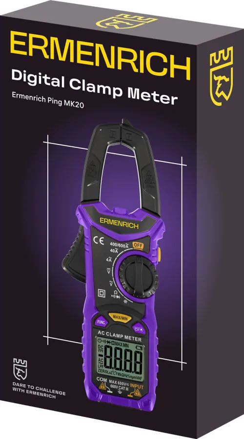 a képen:  Ermenrich Ping MK20 digitális lakatfogó, kép 2