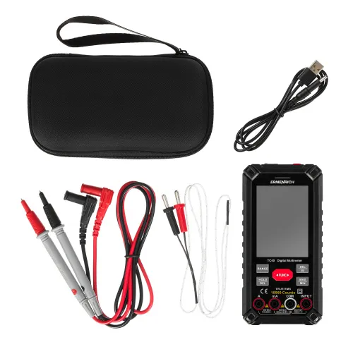 a fényképen:  Ermenrich Zing TC40 digitális multiméter, kép 8