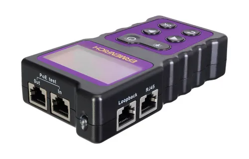 a fényképen:  Ermenrich NetGeeks NP25 PoE tesztelő, kép 8