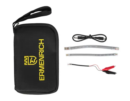 a fényképen:  Ermenrich NetGeeks NP25 PoE tesztelő, kép 10