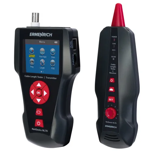 a fényképen:  Ermenrich NetGeeks NL70 kábelhossz tesztelő, kép 4