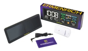 a képen:  Ermenrich Report WR70 időjárás-állomás