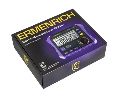 a fényképen:  Ermenrich Ping ET60 földelési ellenállás-vizsgáló, kép 9