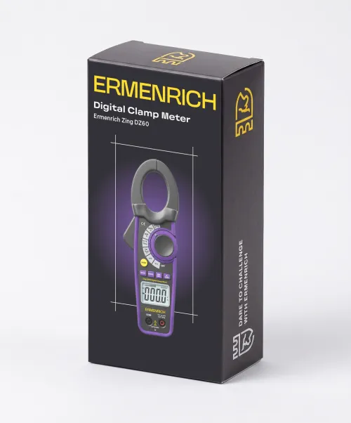 a fotón:  Ermenrich Zing DZ60 digitális lakatfogó, kép 2