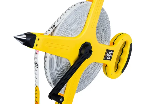 a fényképen:  Ermenrich Reel SL100 földmérő mérőszalag, kép 3