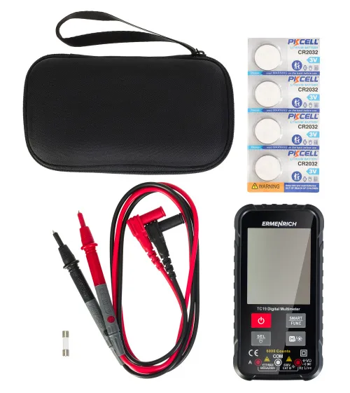 a képen:  Ermenrich Zing TC19 digitális multiméter, kép 8