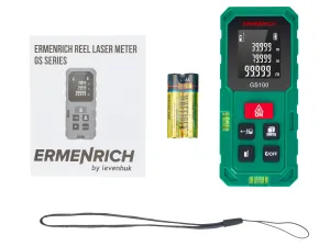 a fényképen:  Ermenrich Reel PLUS GS100 lézeres mérő