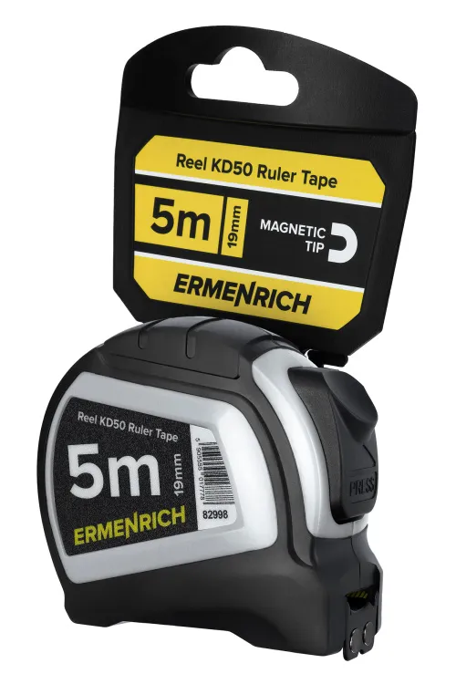 a fényképen:  Ermenrich Reel KD50 mérőszalag, kép 6