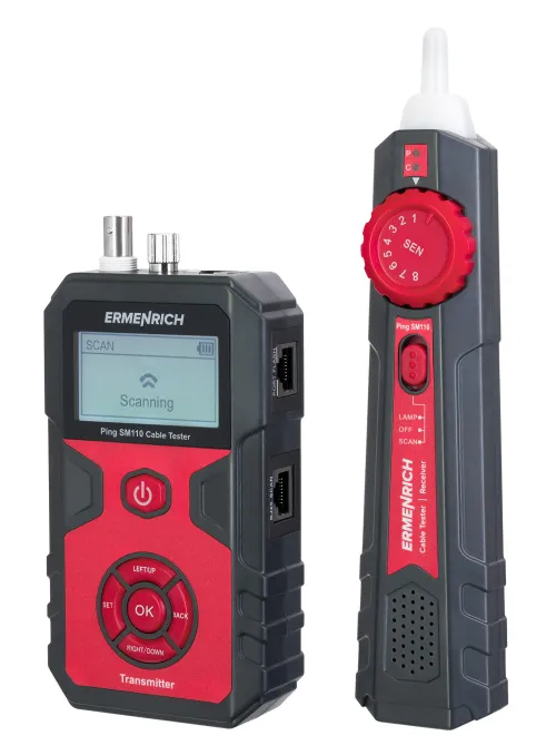 a képen:  Ermenrich Ping SM110 kábeltesztelő, kép 4