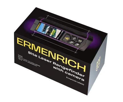 a fotón:  Ermenrich PRO LR200 lézeres mérő, kamerával, kép 8