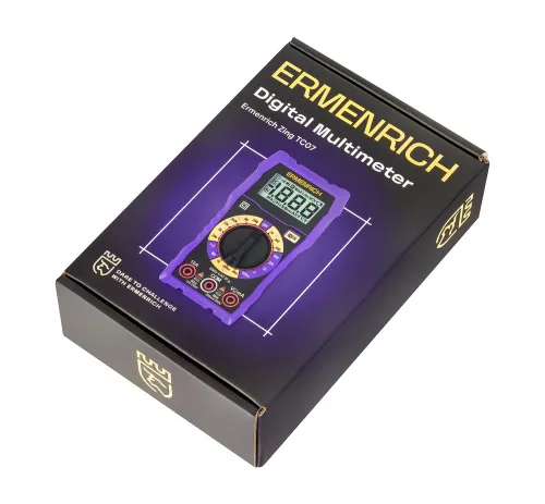 a képen:  Ermenrich Zing TC07 digitális multiméter, kép 6