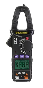 a fényképen:  Ermenrich Ping MK10 digitális lakatfogó