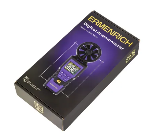 a fotón:  Ermenrich Seek DN30 digitális anemométer, kép 9