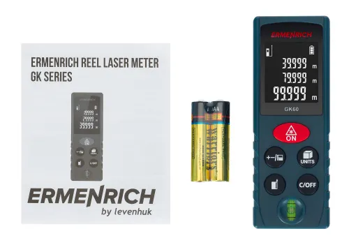 a fényképen:  Ermenrich Reel PLUS GK60 lézeres mérő, kép 2