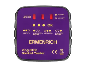a képen:  Ermenrich Zing ST30 aljzat-tesztelő