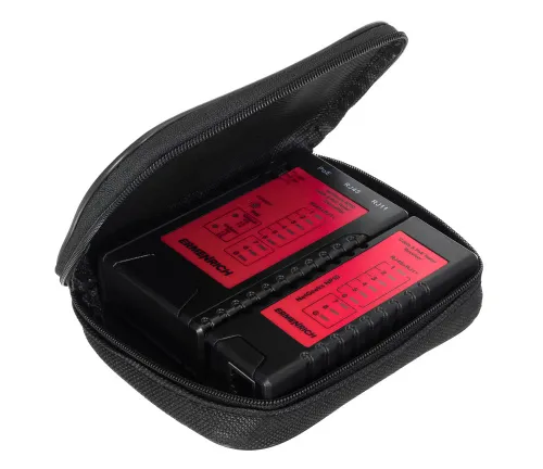 a képen:  Ermenrich NetGeeks NP10 kábel és PoE tesztelő, kép 2