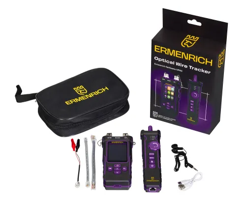 a fényképen:  Ermenrich NetGeeks NP60 optikai vezetékkövető, kép 2