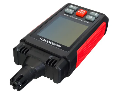 a fotón:  Ermenrich Wett TU20 hőmérséklet- és páratartalom-mérő, kép 3