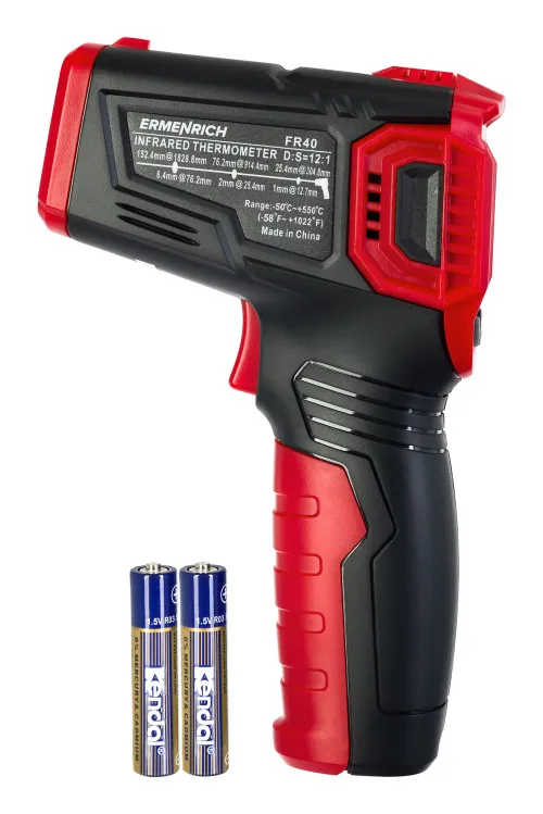 a fényképen:  Ermenrich Seek FR40 infravörös hőmérő, kép 6