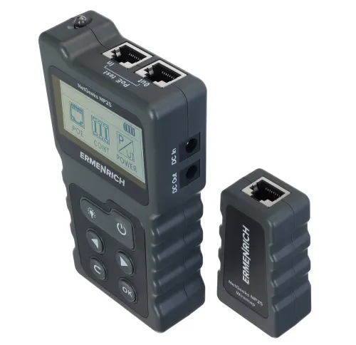 a fényképen:  Ermenrich NetGeeks NP25 PoE tesztelő, kép 7