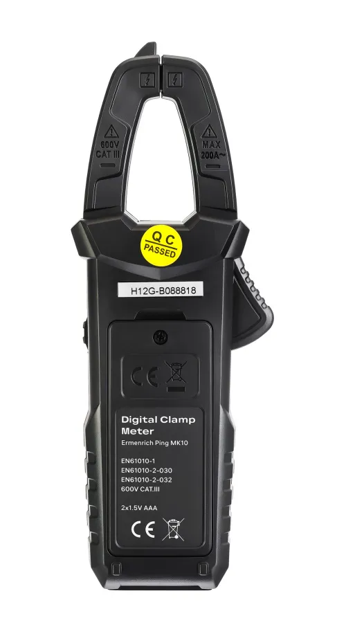 a fényképen:  Ermenrich Ping MK10 digitális lakatfogó, kép 6
