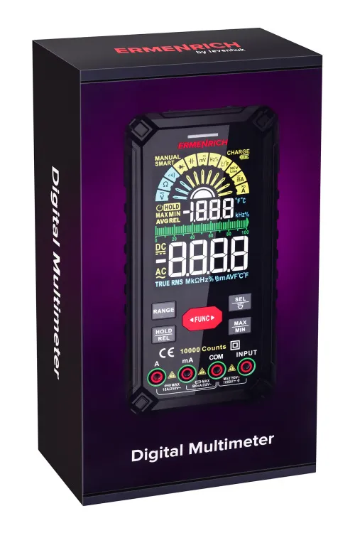 a fényképen:  Ermenrich Zing TC40 digitális multiméter, kép 9