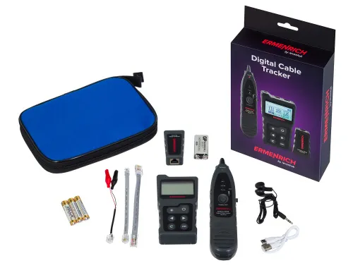 a fényképen:  Ermenrich NetGeeks NP40 digitális kábelkövető, kép 2