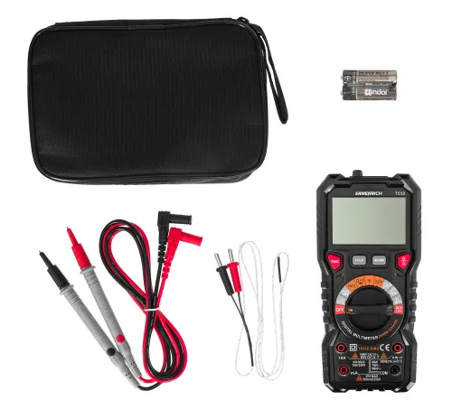 a fényképen:  Ermenrich Zing TC32 digitális multiméter, kép 7