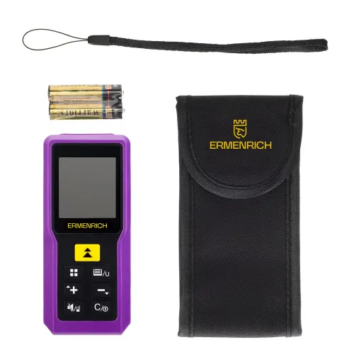 a fényképen:  Ermenrich Reel PRO GM100 lézeres mérő, kép 2