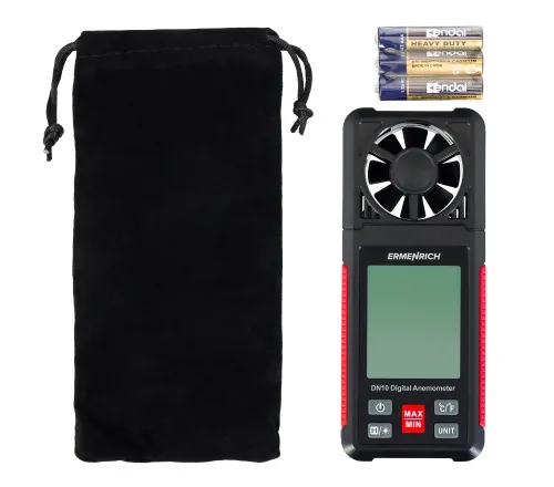 a képen:  Ermenrich Seek DN10 digitális anemométer, kép 6