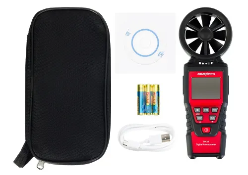 a fotón:  Ermenrich Seek DN30 digitális anemométer, kép 7