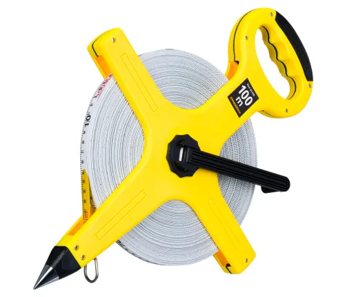 a fényképen:  Ermenrich Reel SL100 földmérő mérőszalag, kép 2