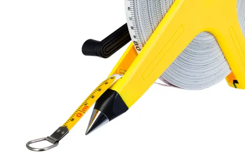 a fényképen:  Ermenrich Reel SL100 földmérő mérőszalag, kép 5