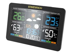 a fotón:  Ermenrich Report WR60 időjárás-állomás