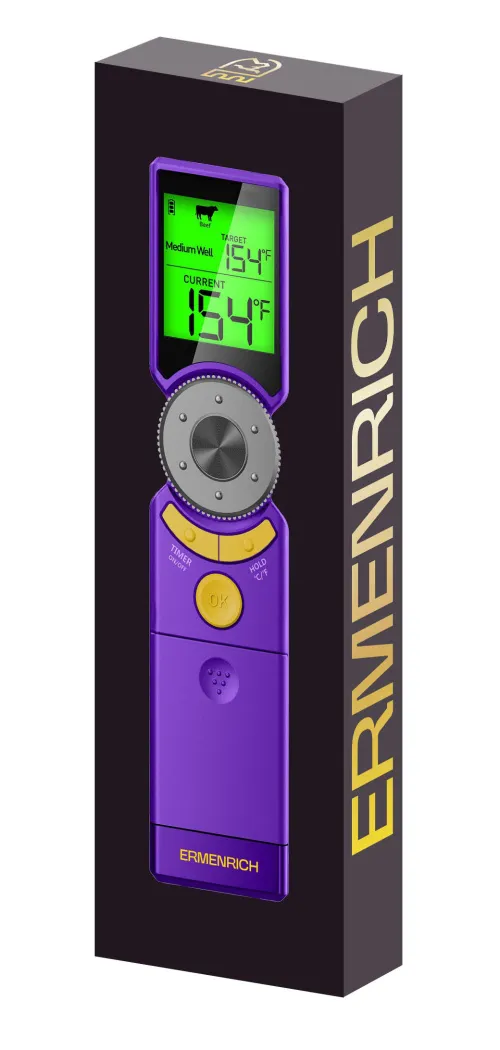 a fotón:  Ermenrich BBQ GT10 húshőmérő, kép 2