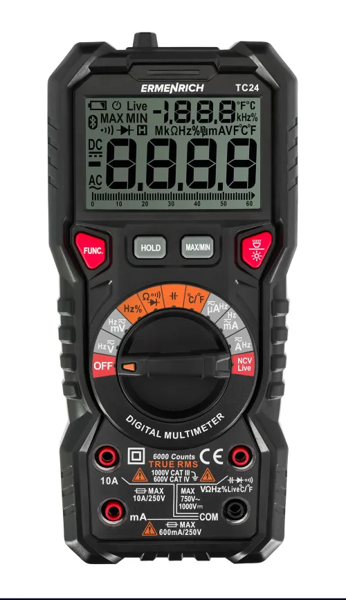 a képen:  Ermenrich Zing TC24 digitális multiméter, kép 2