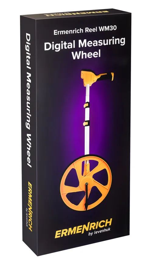 a fotón:  Ermenrich Reel WM30 digitális földmérő kerék, kép 10